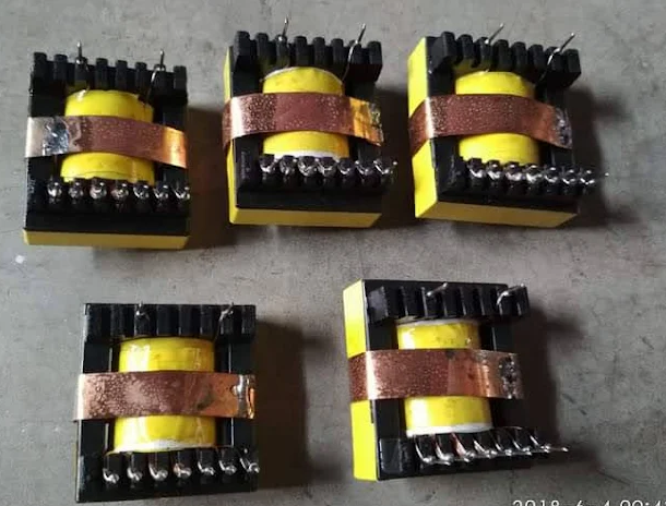 Finished electronic transformers manufactured by Shorya Transformer